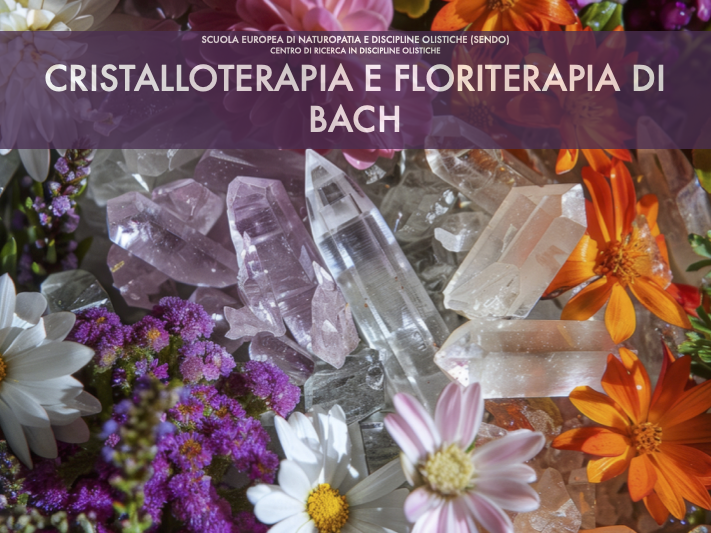 manuale di Cristalloterapia e floriterapia di Bach
