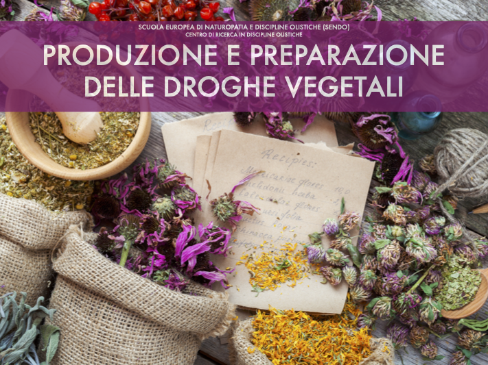 Produzione e preparazione delle droghe vegetali